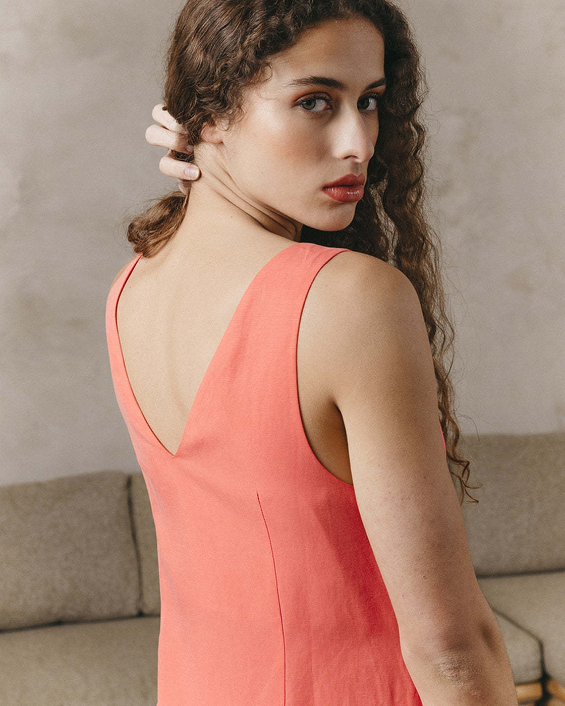 Vestido Corto Juliette - Rosa