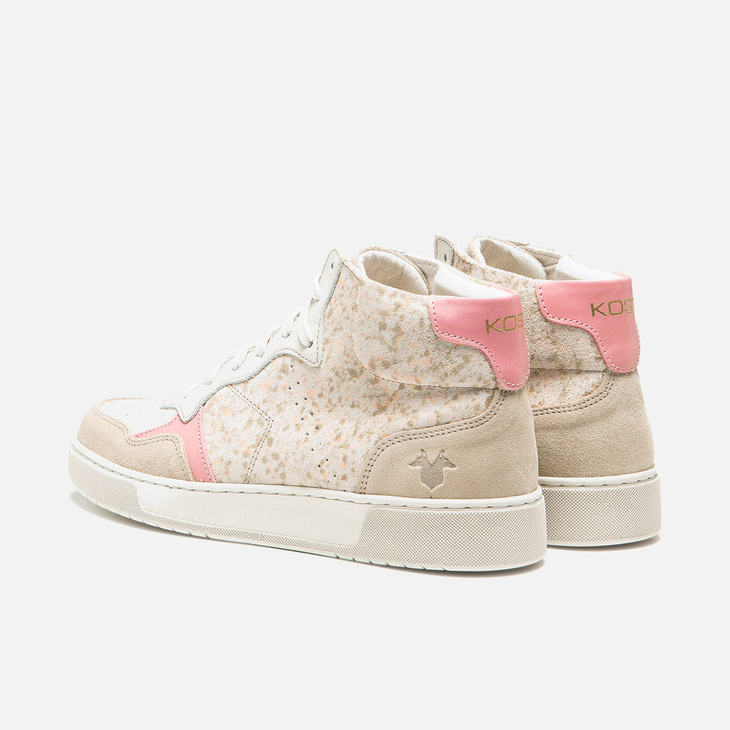 Basket Jumper 3 - Ecru/Rose