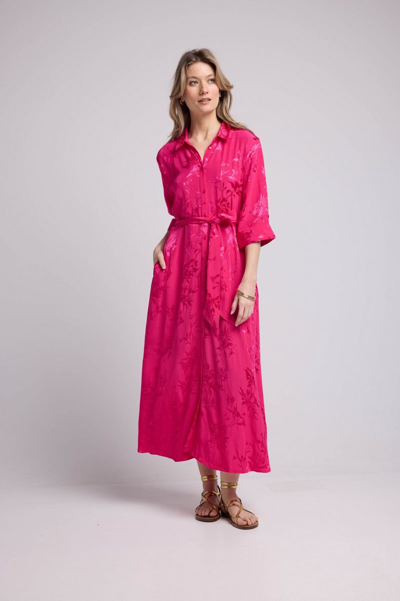 Vestido Largo - Fucsia