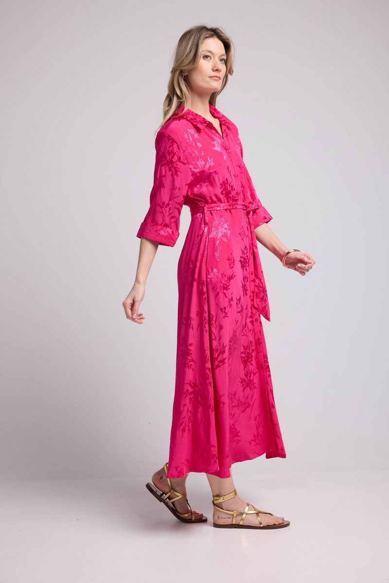 Vestido Largo - Fucsia