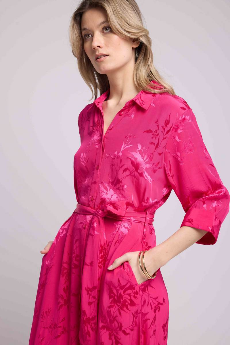 Vestido Largo - Fucsia