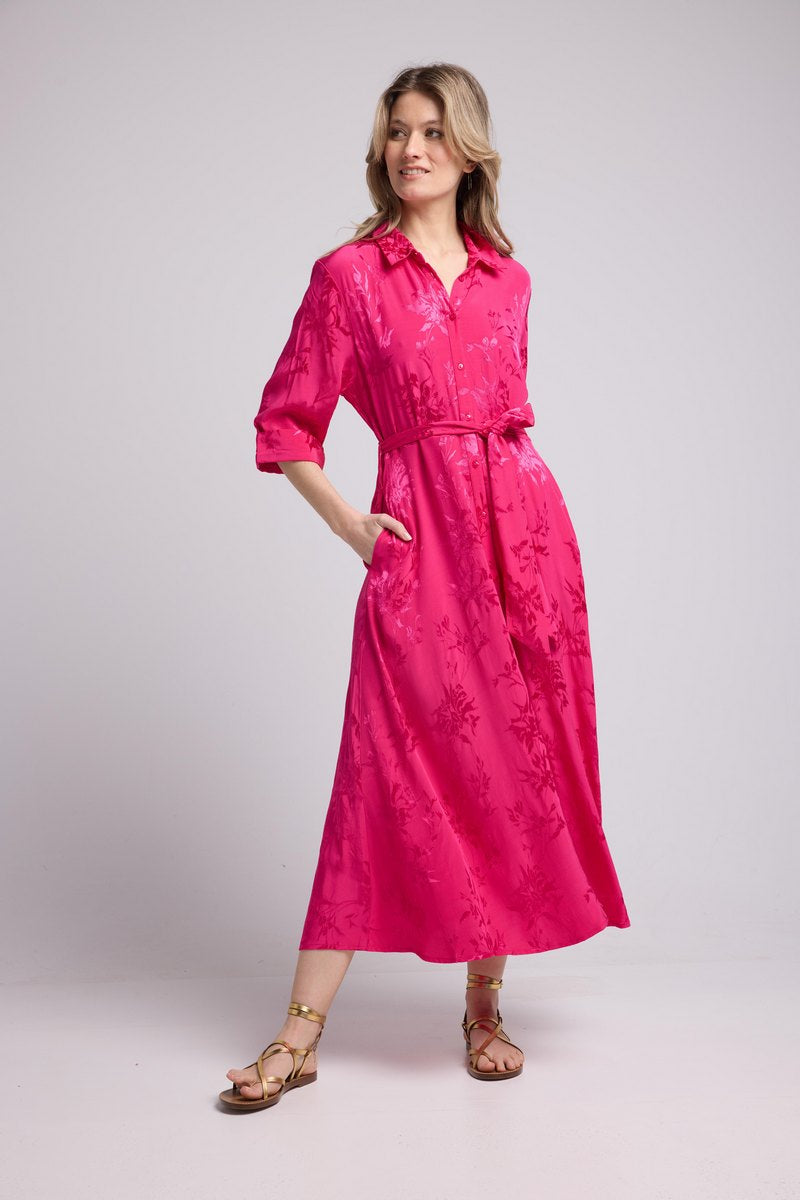 Vestido Largo - Fucsia