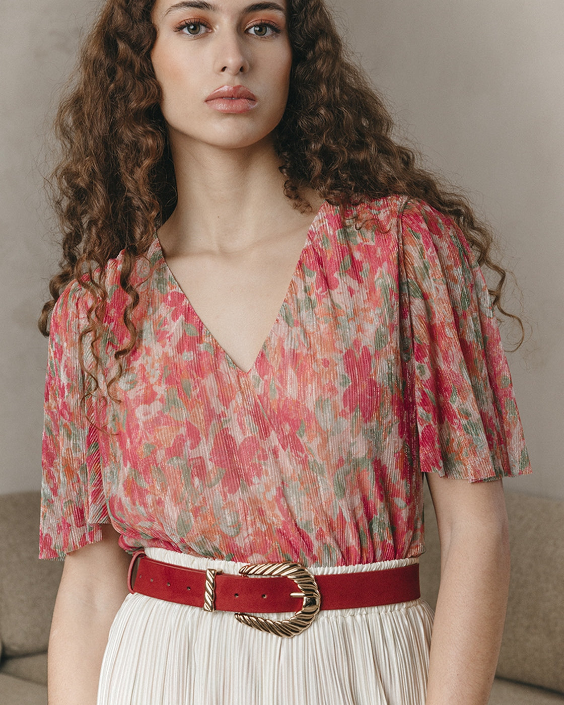 Blouse Junon - Rose