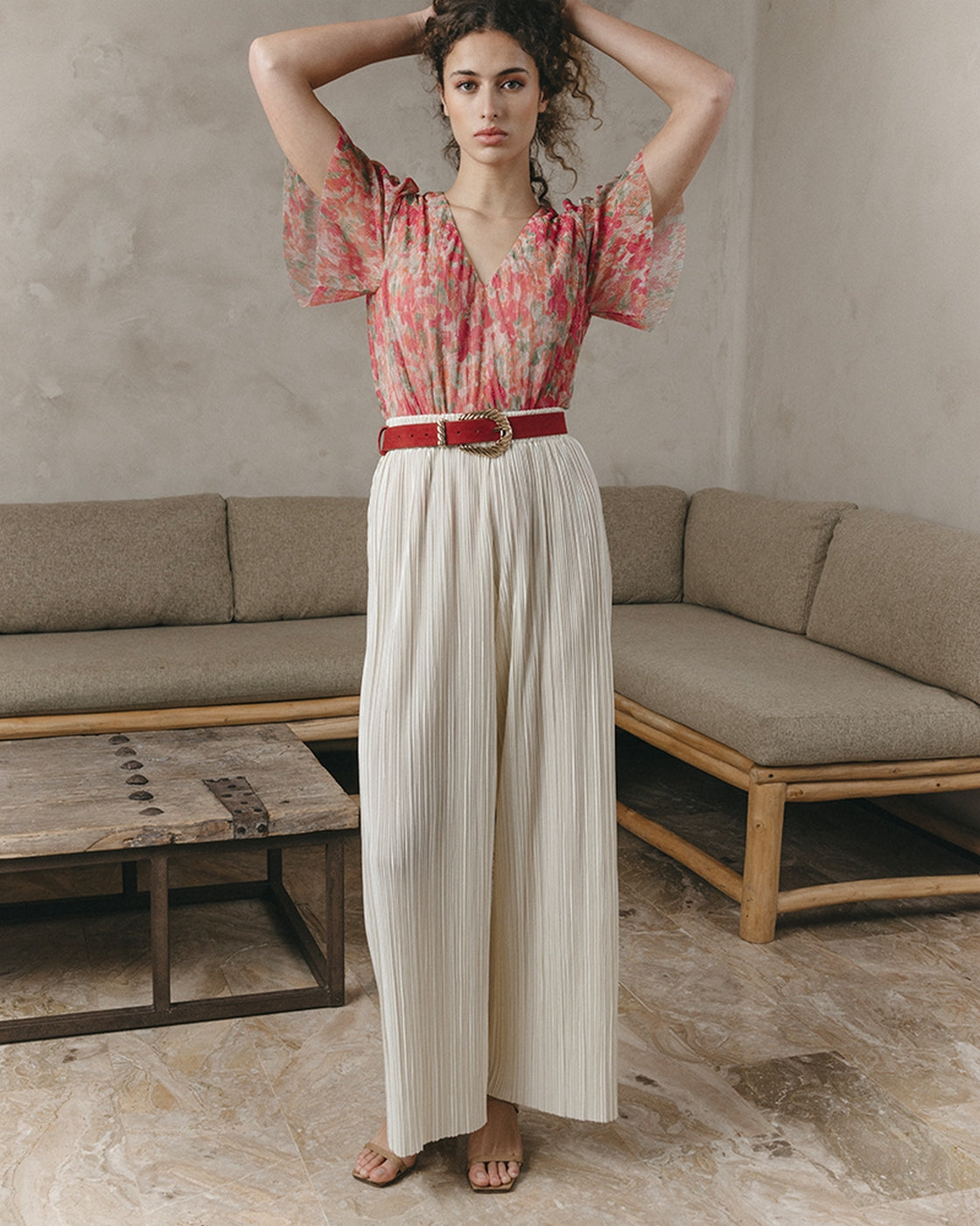 Blouse Junon - Rose