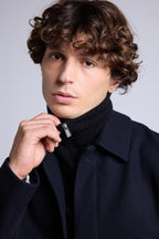 Collo camionista Justine - Nero - Unisex - 100% Cashmere