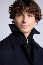 Collo camionista Justine - Nero - Unisex - 100% Cashmere