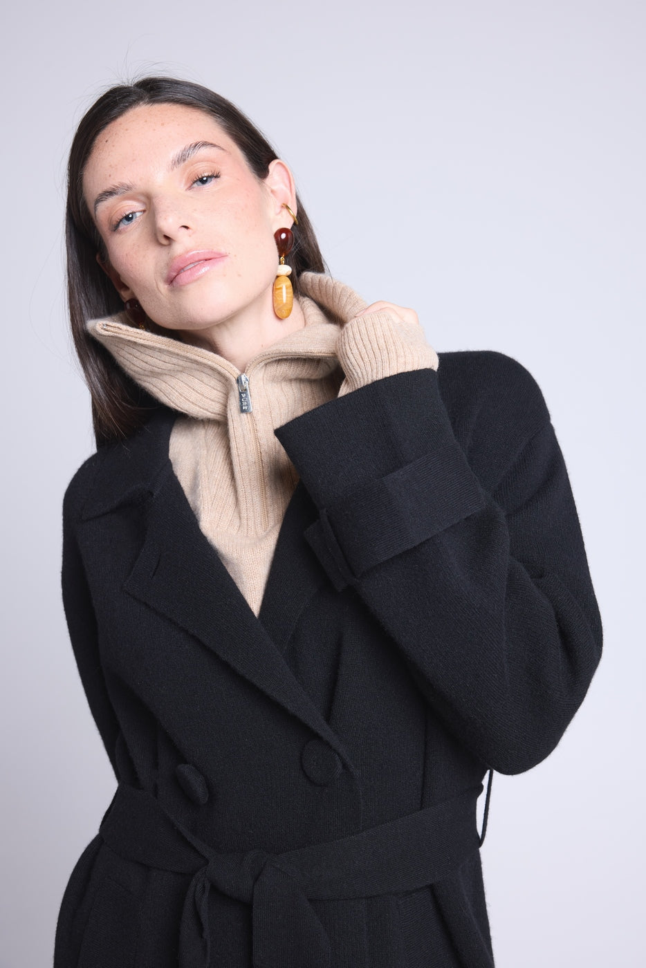 Cuello camionero Justine - Beige crema - Unisex