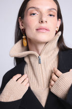 Cuello camionero Justine - Beige crema - Unisex