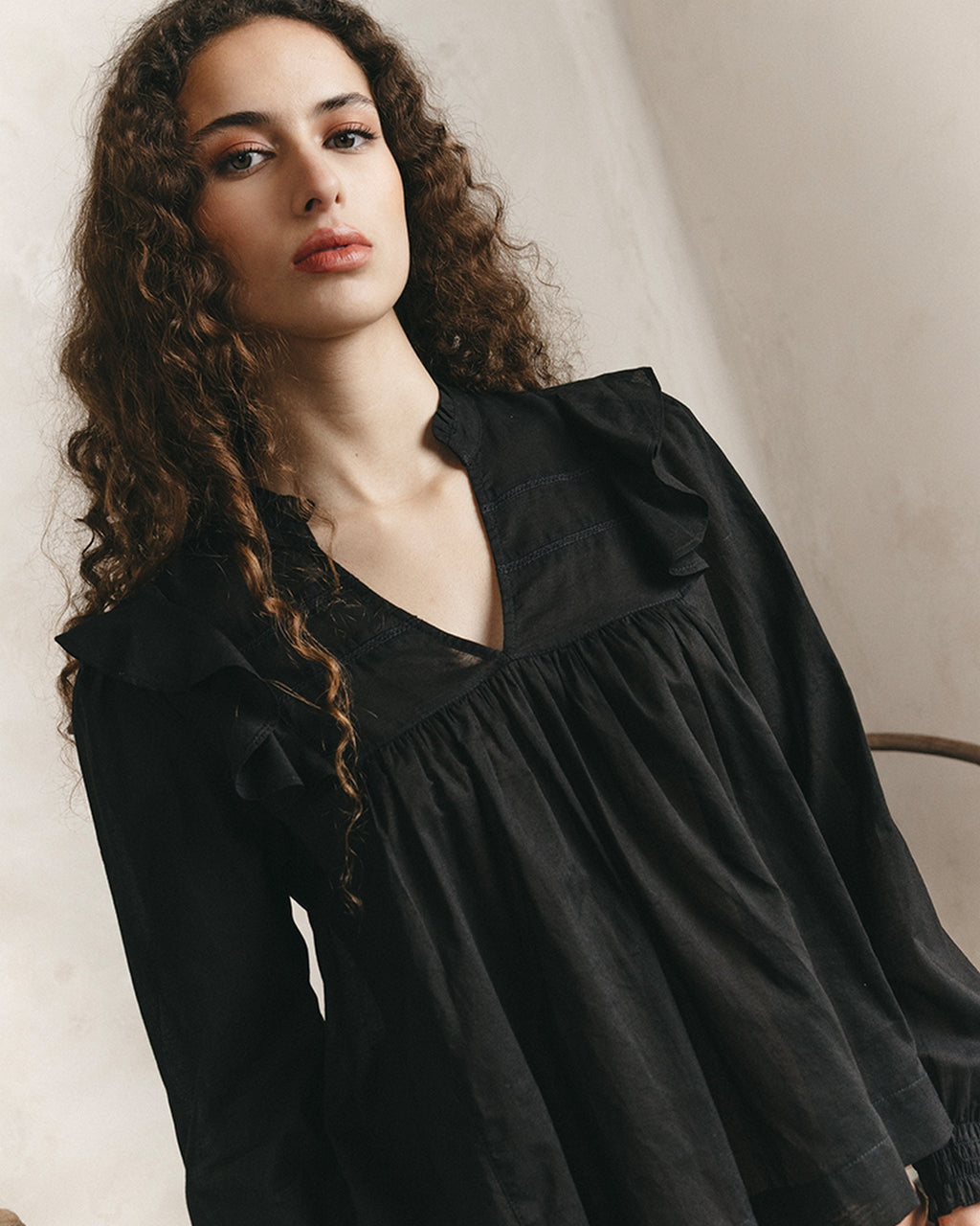 Justine Blouse - Black