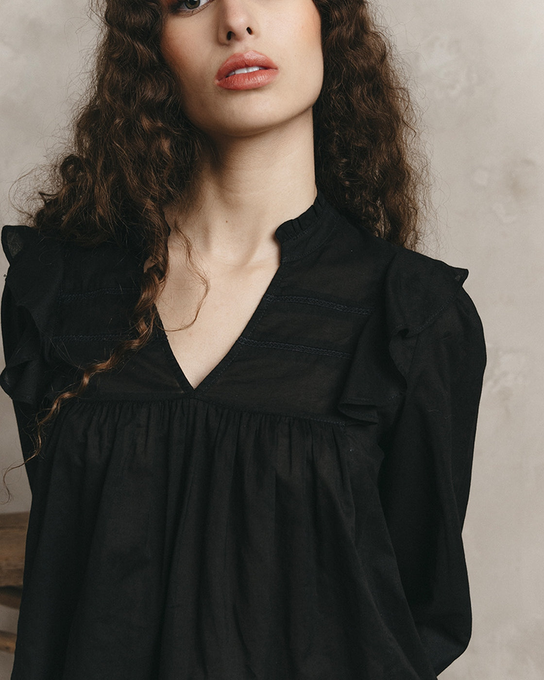 Justine Blouse - Black