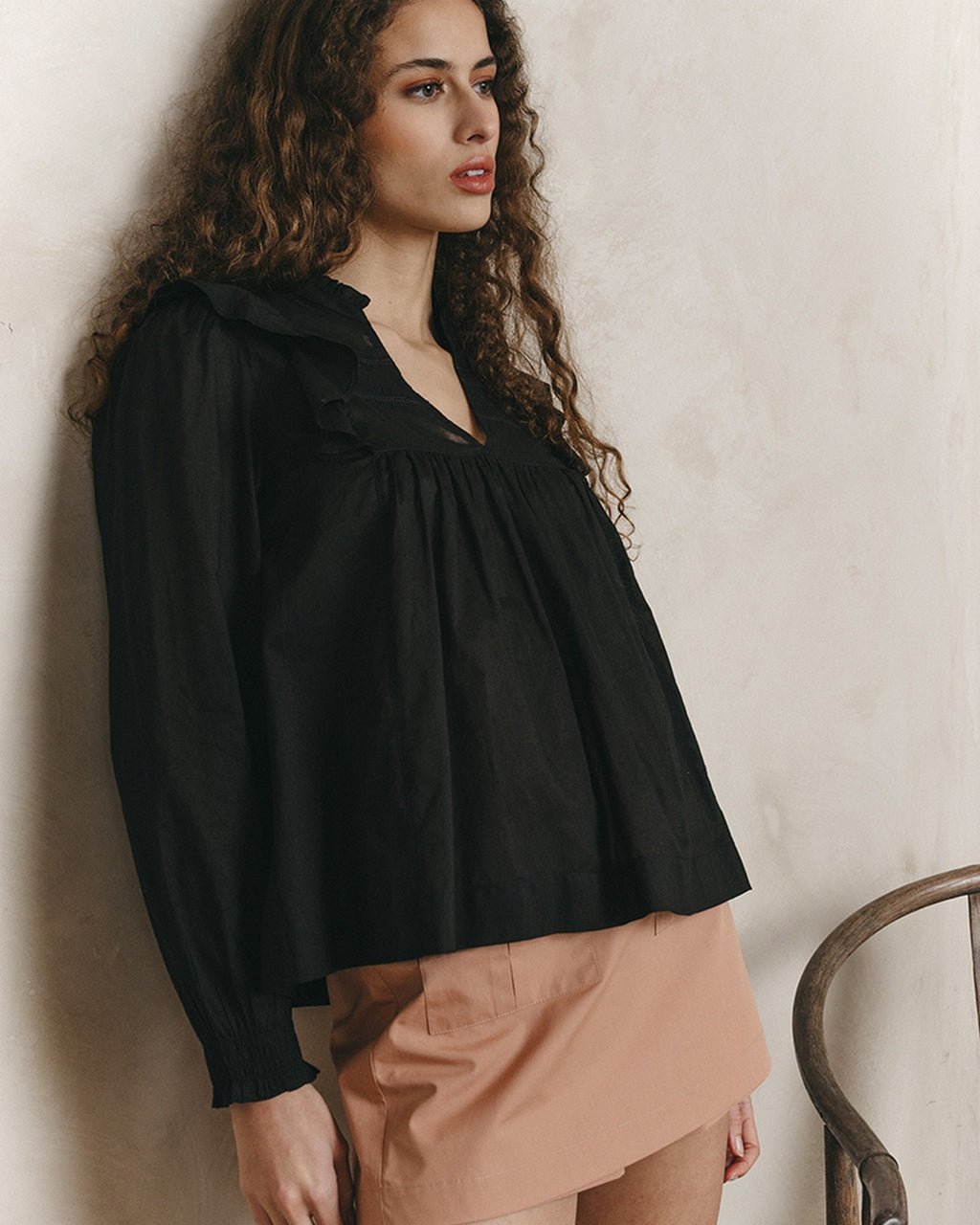 Justine Blouse - Black