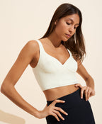 Jade Crop Top Ivory
