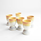 Set De 4 Coquetier - Jaune Sable
