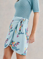 JEANNE FLORAL SHORT SKIRT PETITE MENDIGOTE