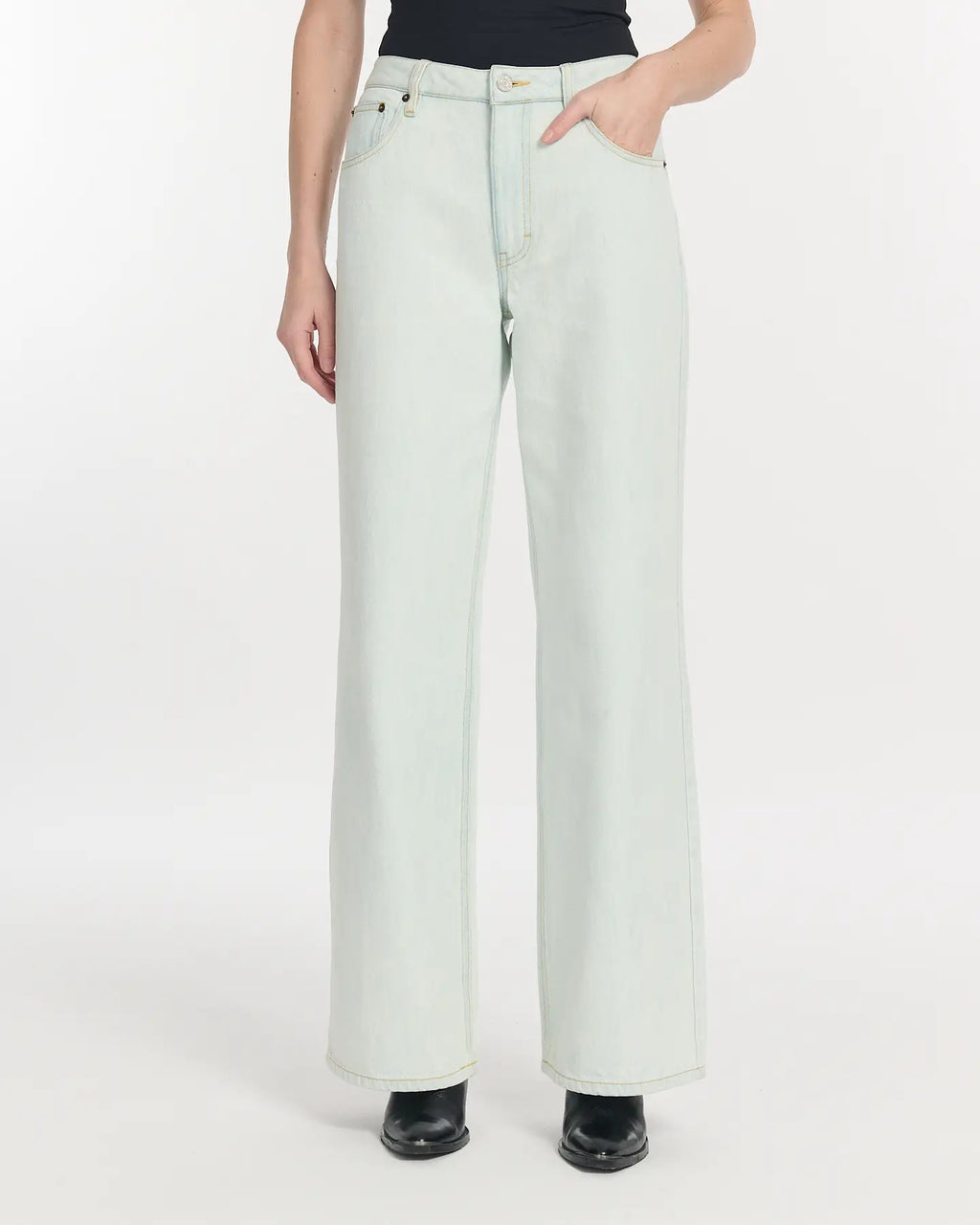 Vaqueros Joie Denim Azul-Ish Blanco