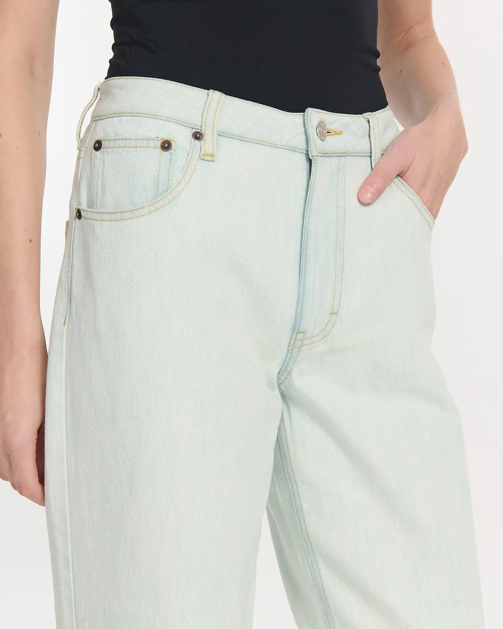 Vaqueros Joie Denim Azul-Ish Blanco