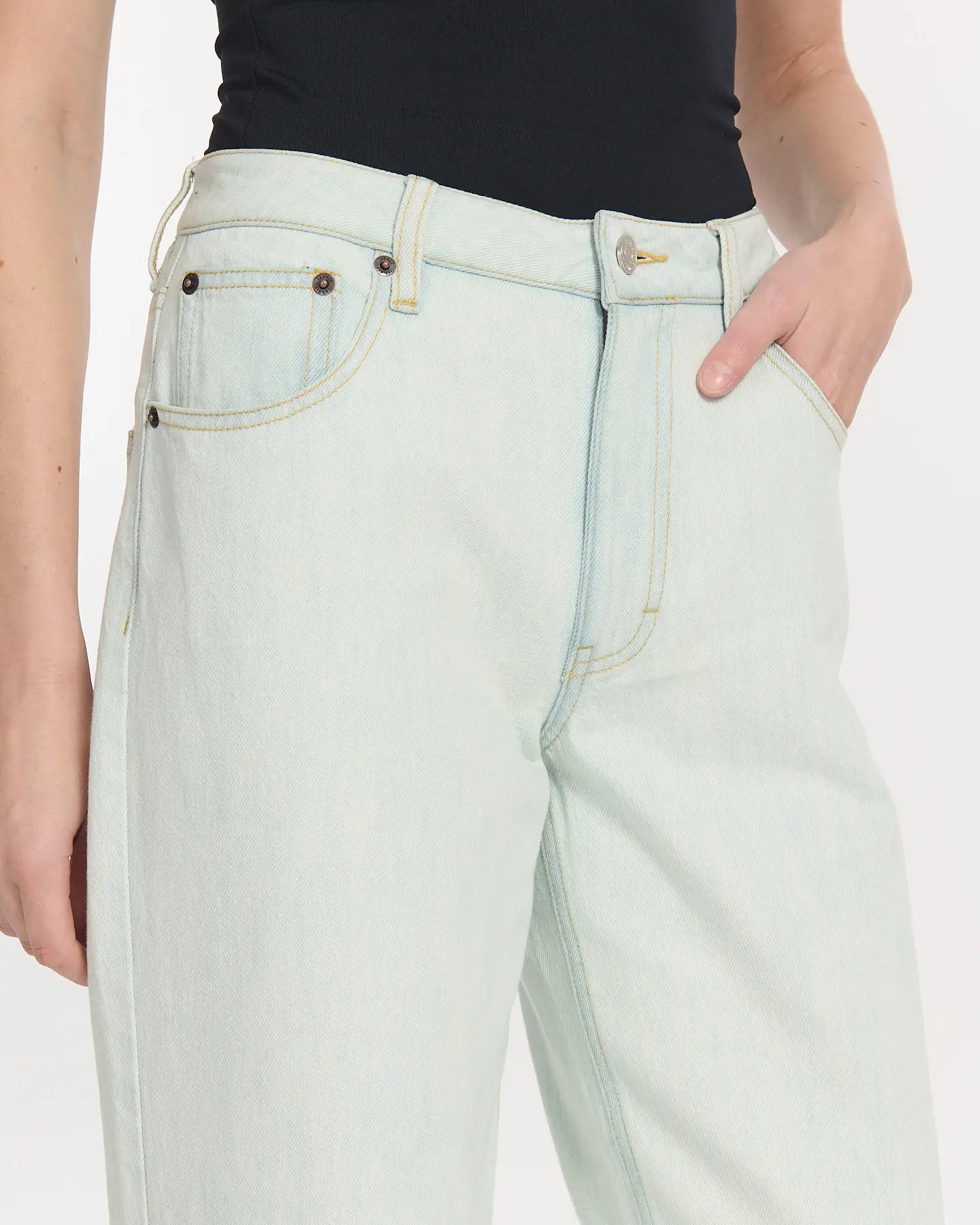 Vaqueros Joie Denim Azul-Ish Blanco