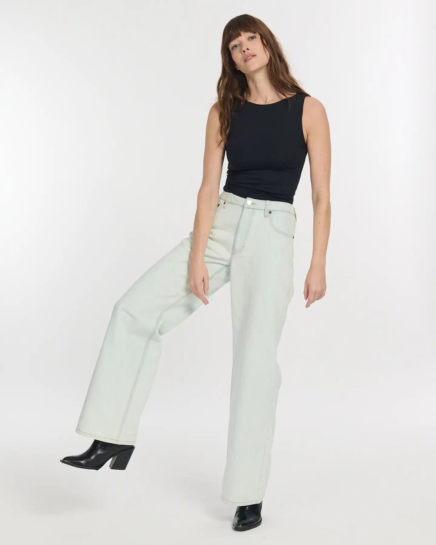 Vaqueros Joie Denim Azul-Ish Blanco
