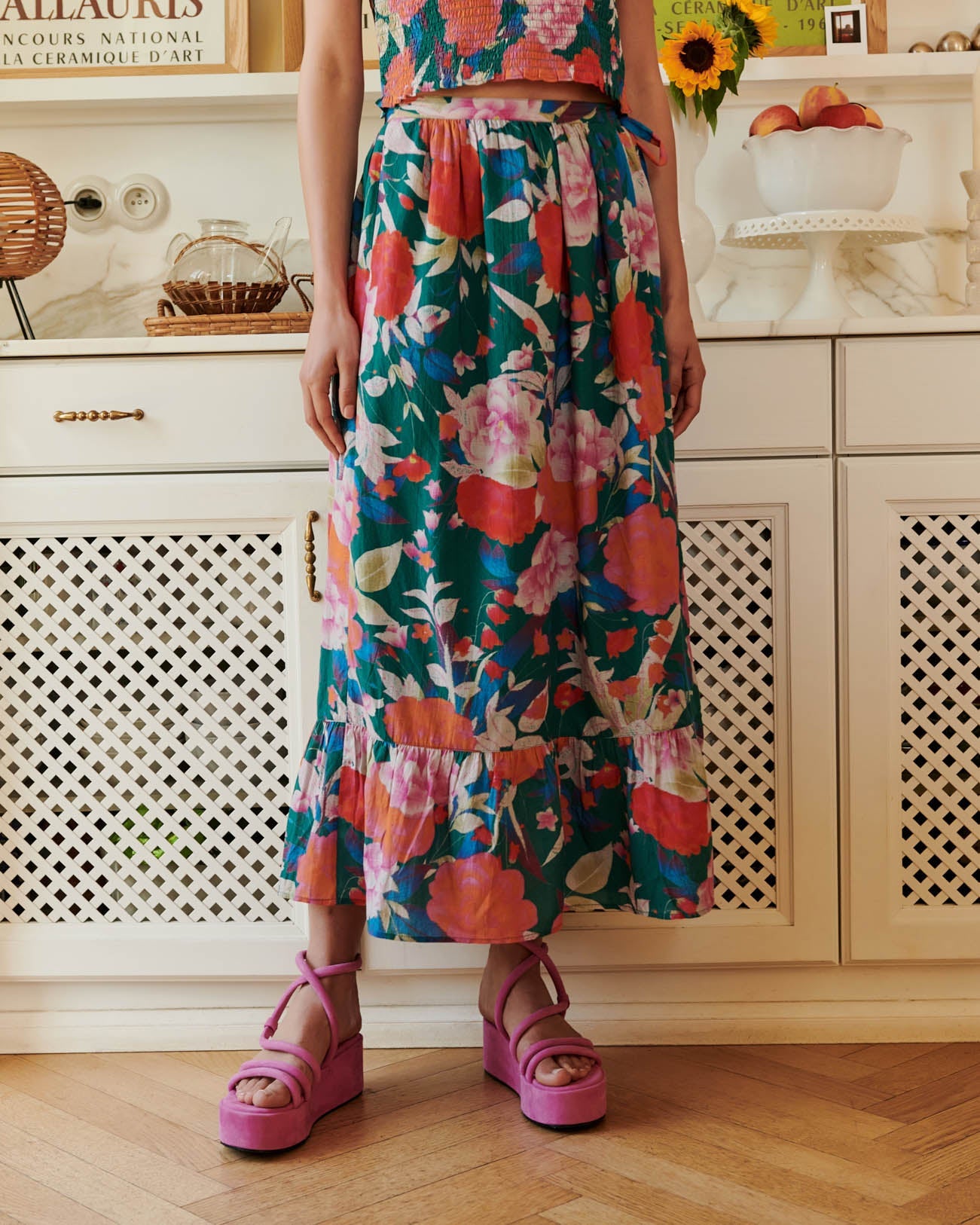 Jina Summer Skirt - Multico