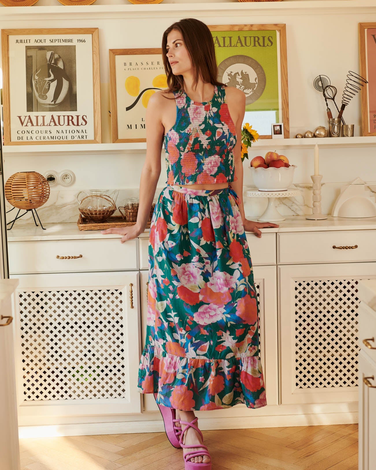 Jina Summer Skirt - Multico
