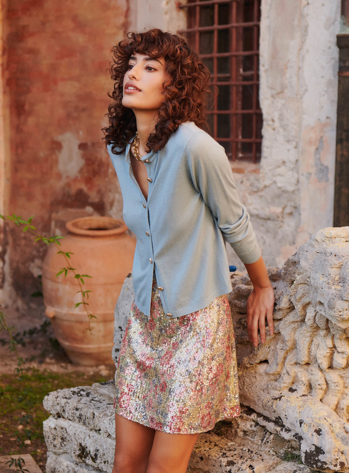 Falda de salto - Multicolor