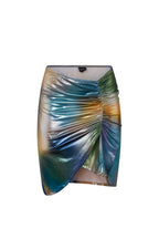 Falda Beach Love Degradada Azul/Verde