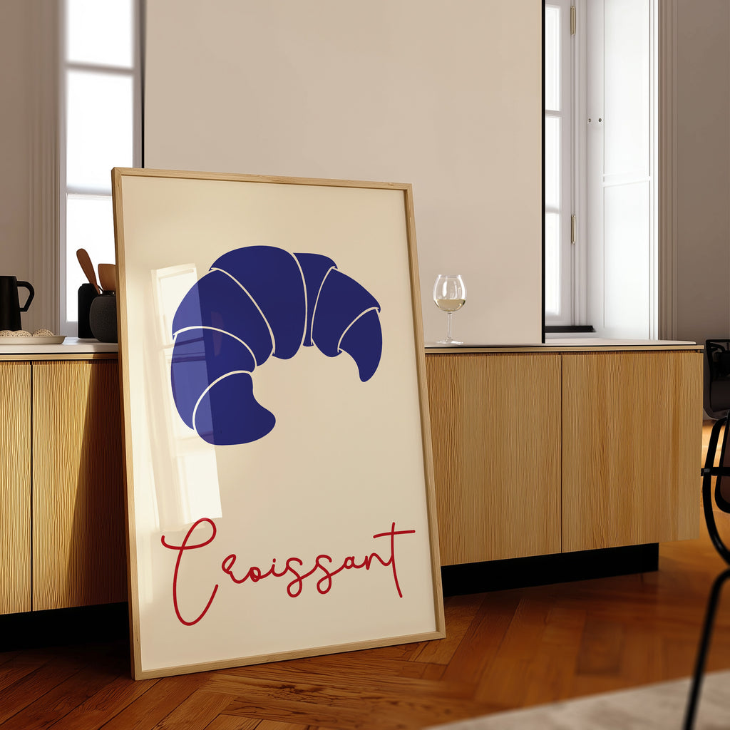 Croissant - Bleu