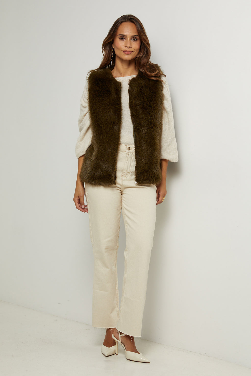 Cardigan - Khaki