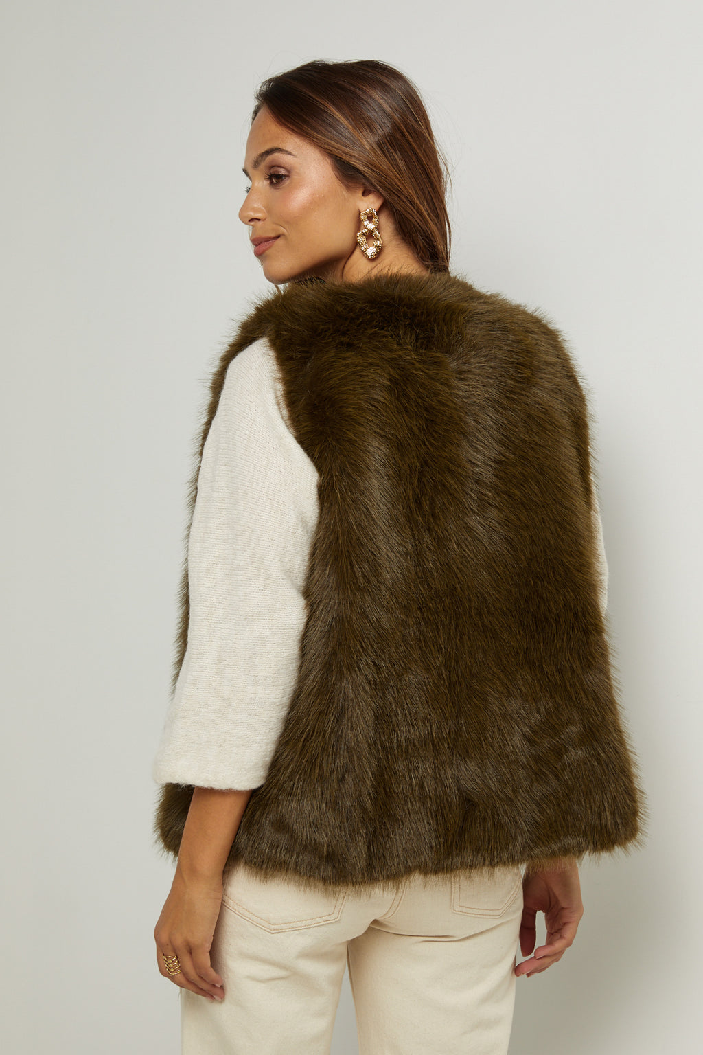 Cardigan - Khaki