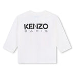 Tee-Shirt Manches Longues Ivoire - Fille