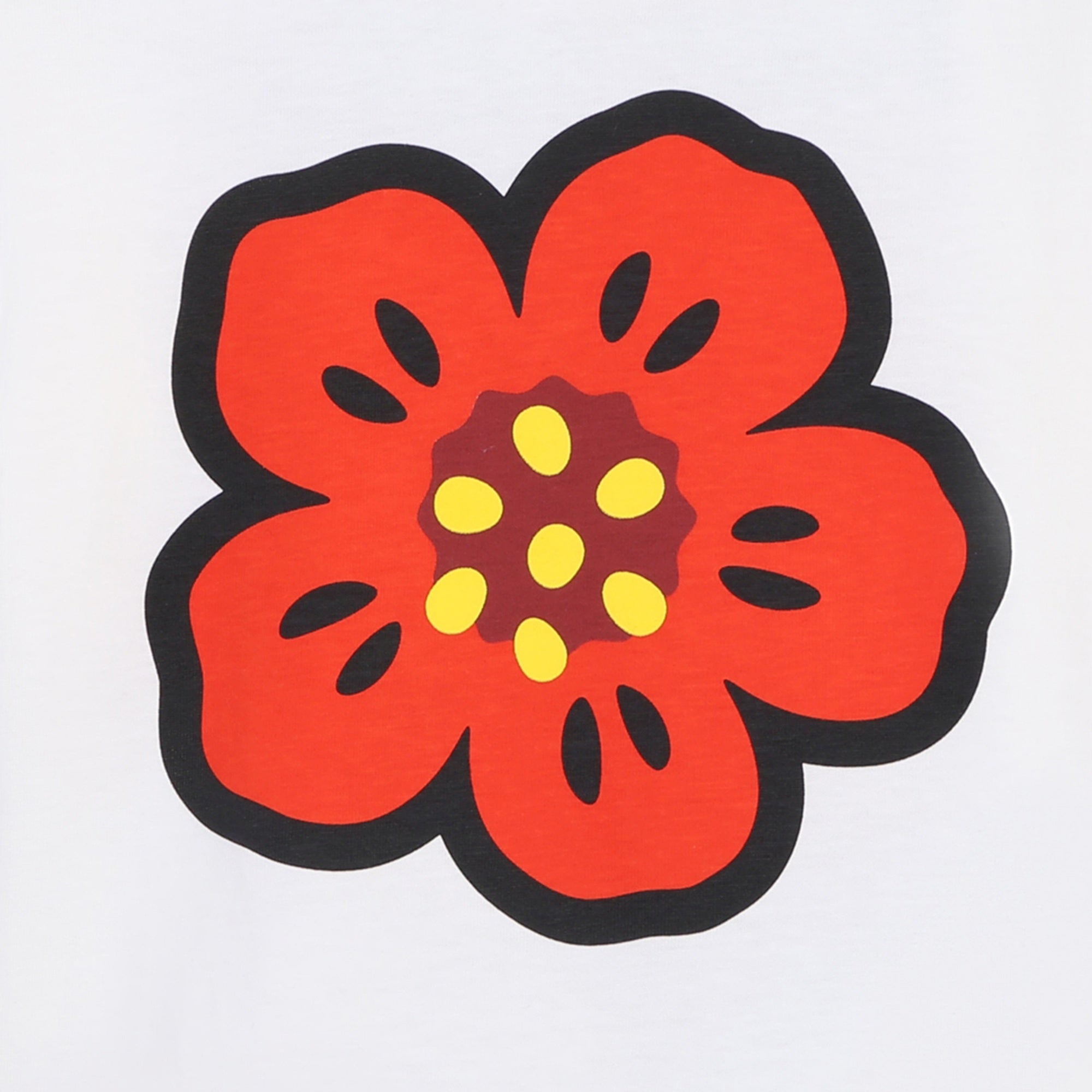 Kenzo Kids - Tee-Shirt Manches Longues - Ivoire - Layette - Fille