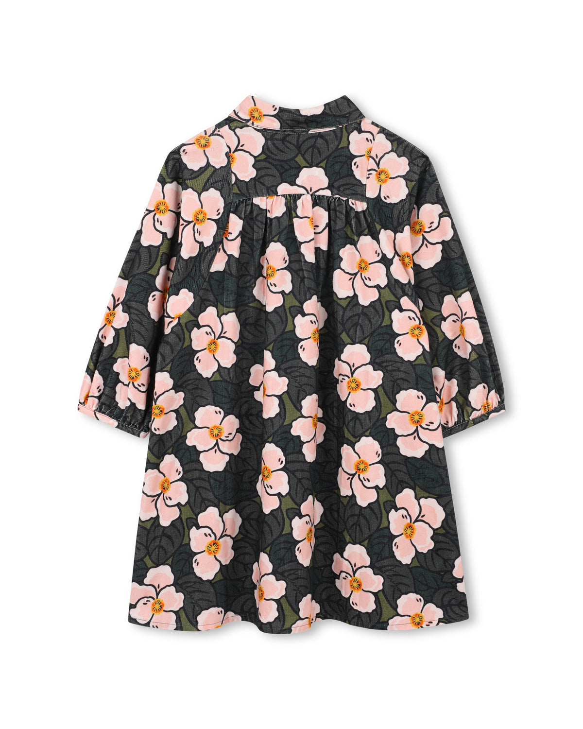 Long-Sleeved Dress - Pale Blush