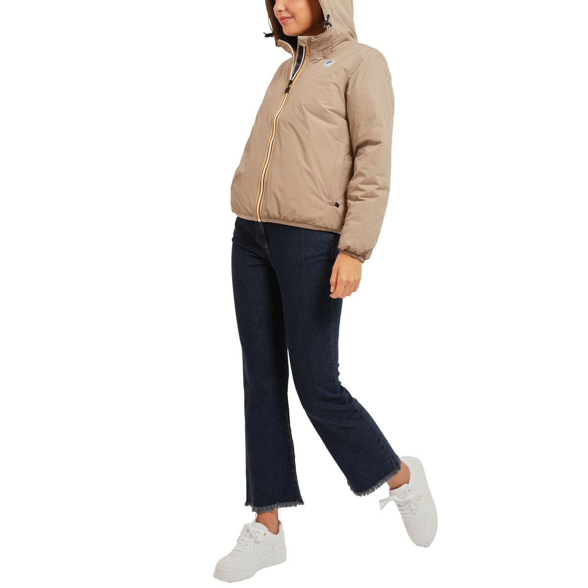 Chaqueta corta de mujer K-Way CLAUDETTE ORSETTO
