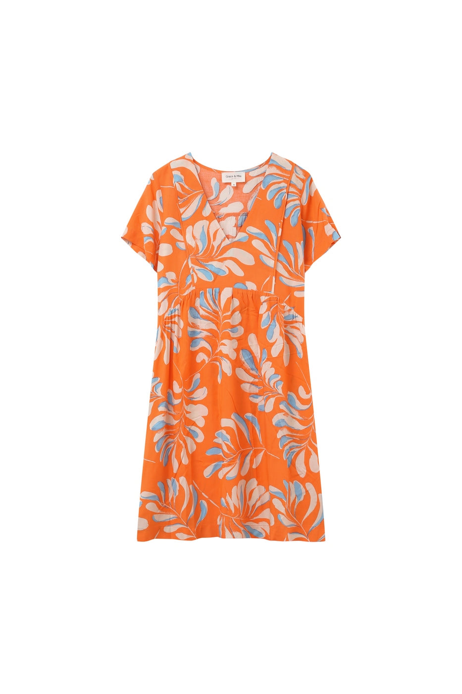 Vestido Corto Kai - Naranja