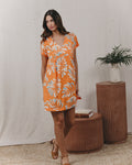 Vestido Corto Kai - Naranja