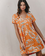 Vestido Corto Kai - Naranja
