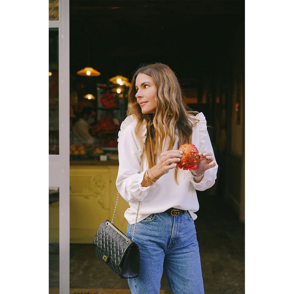 Blouse Kansas - Blanc