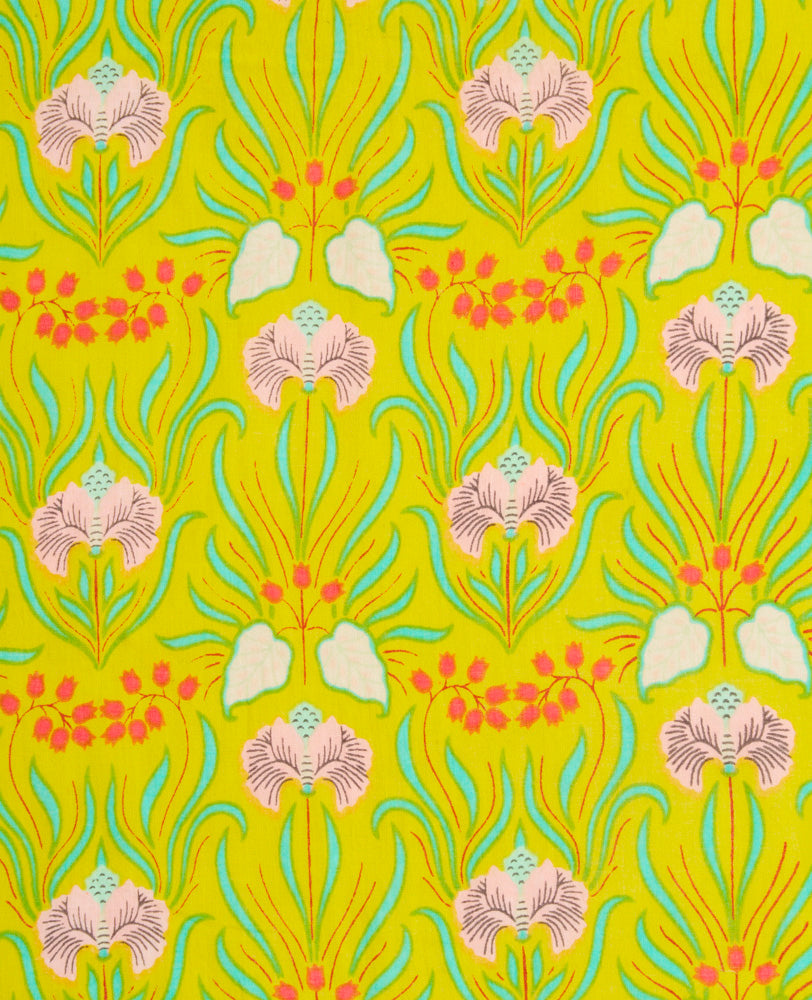 Kaftan beach dress - Muguet Yellow