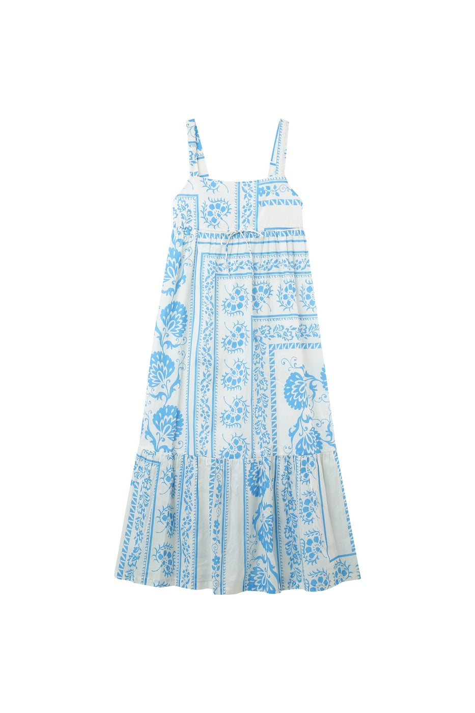 Kareen Long Dress - Ecru