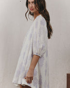 Vestido Corto Karmique - Crudo