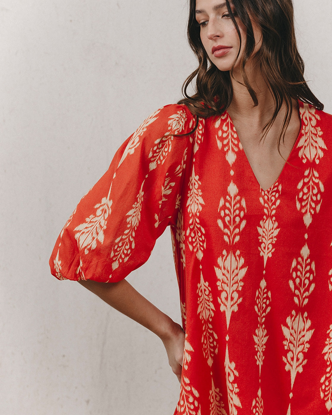 Vestido Corto Karmique - Naranja