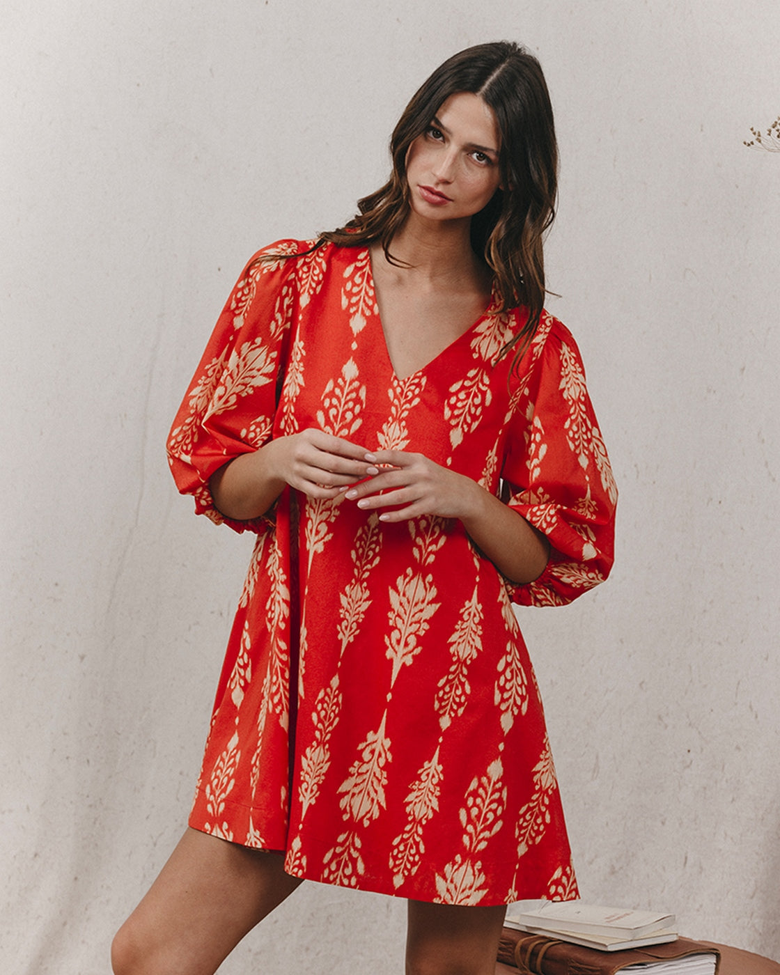 Vestido Corto Karmique - Naranja