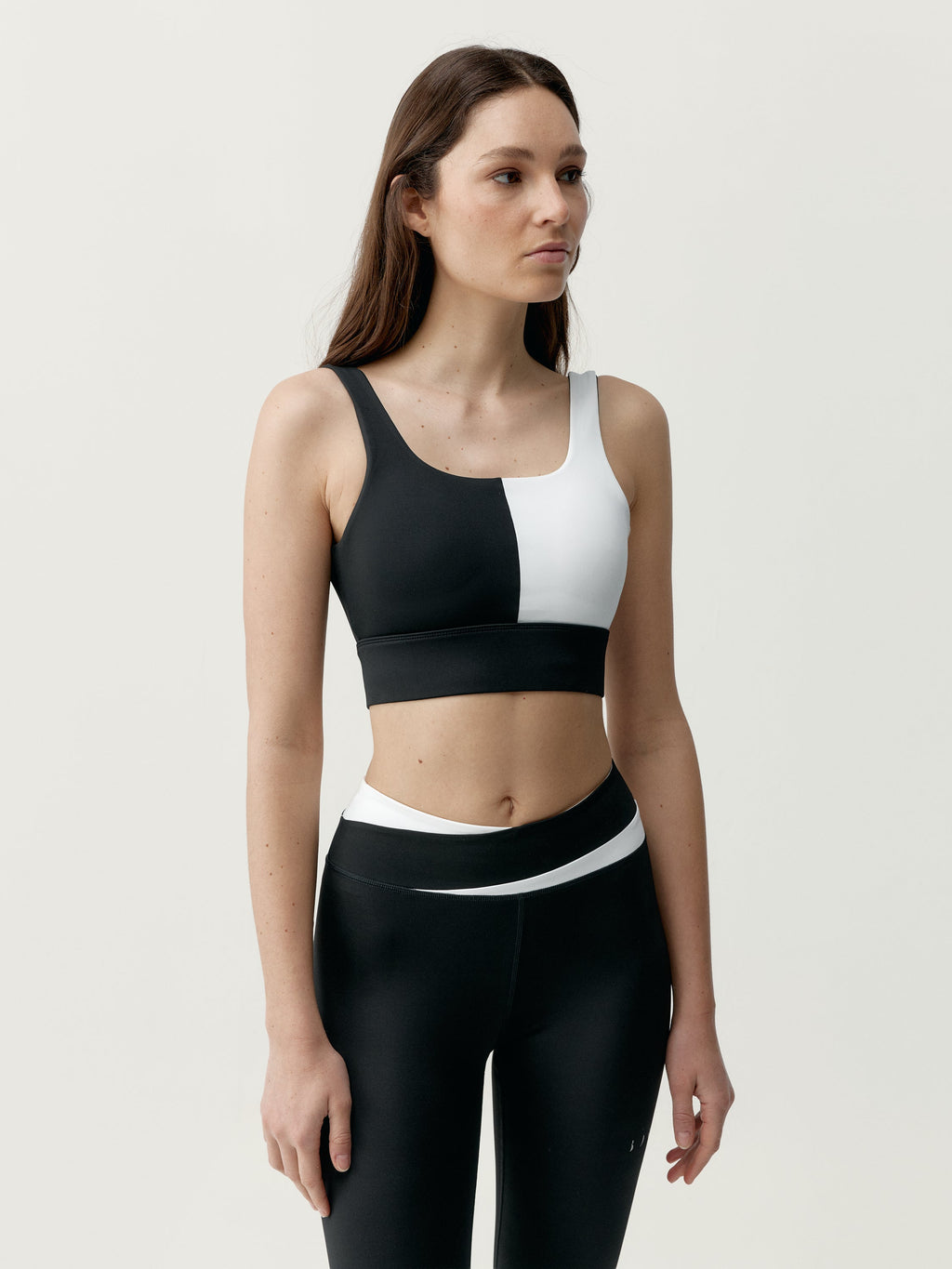 Top Kate - Noir/Blanc Cassé - Femme