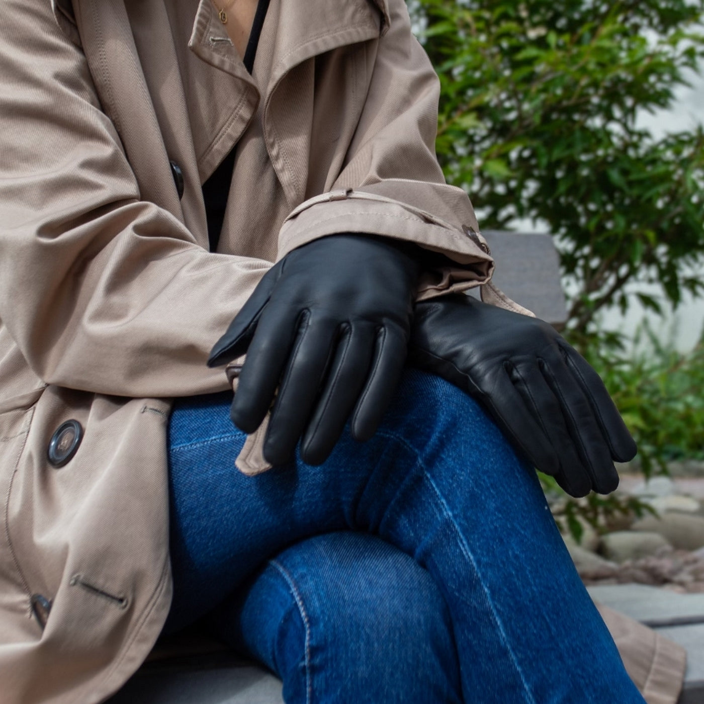 Gants Kate - Noir Tactile - Femme