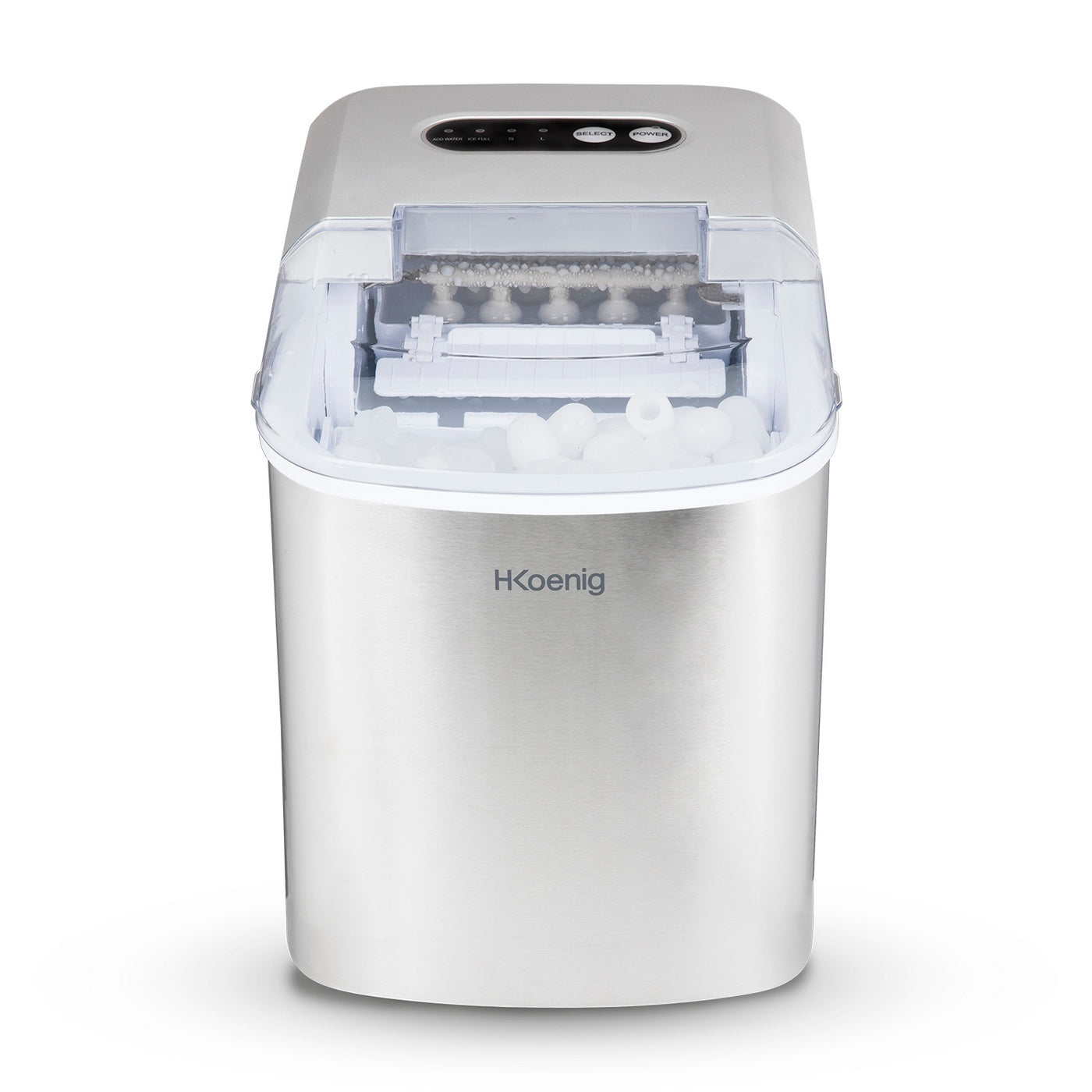 Máquina de Hielo 12 Kg - Inox