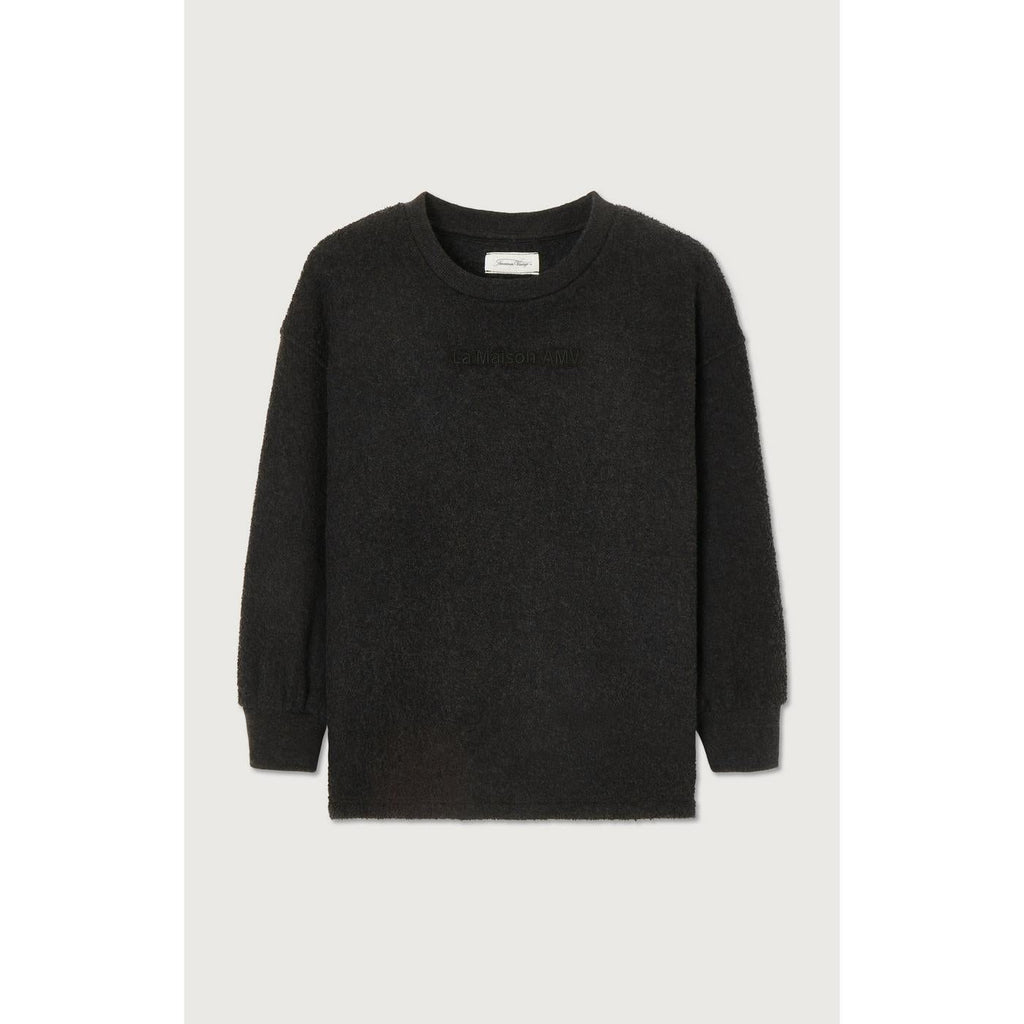 Sweat Droit Col Rond - Anthracite Chine - Enfant