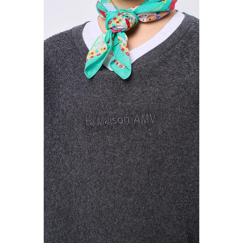Sweat Droit Col Rond - Anthracite Chine - Enfant