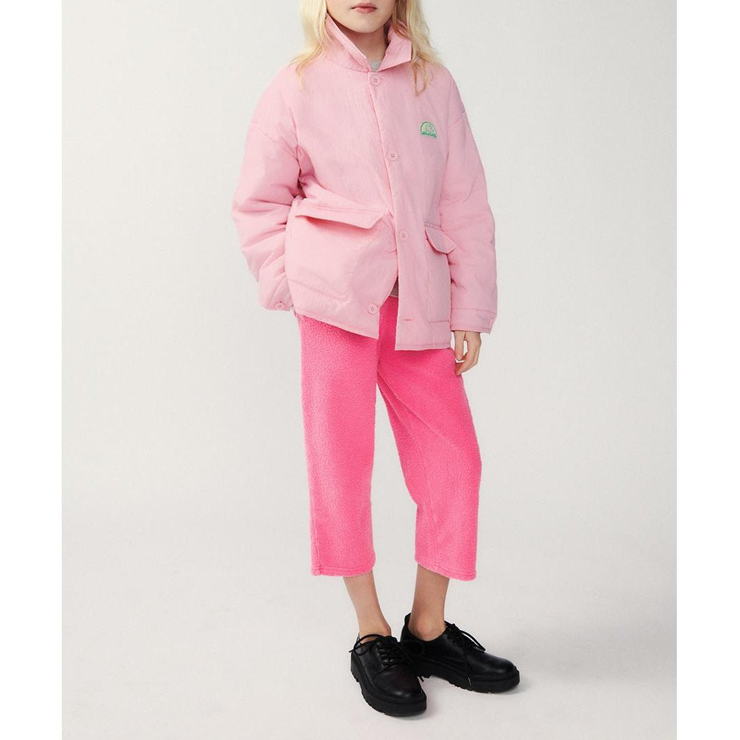 Straight-Leg Joggers - Pink Acid Fluo - Kids