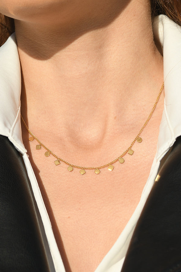 Collar "Jessica" de acero inoxidable