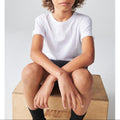 Camiseta recta de cuello redondo - Blanco - Niño